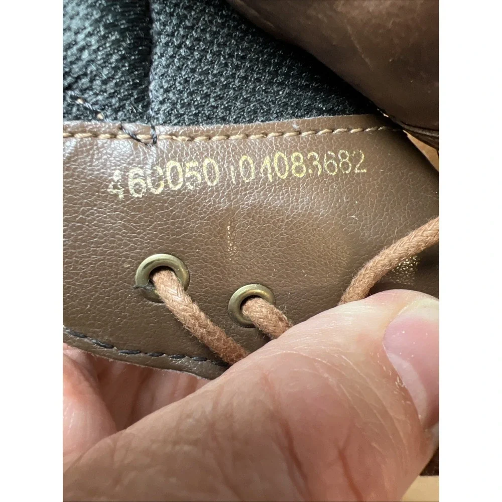 ECCO Helsinki Bike Toe Dress Shoes Mens 46 US 12 Brown Leather Comfort Oxford